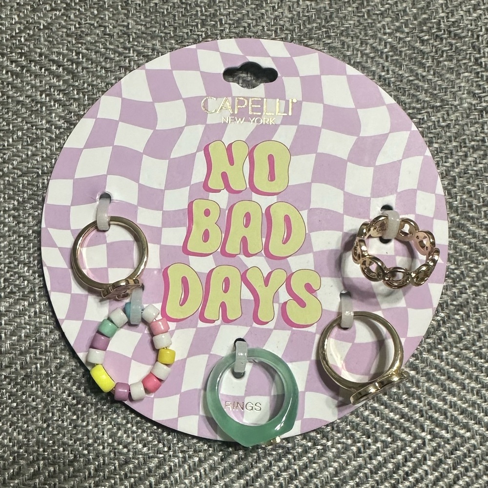Kids fashion rings